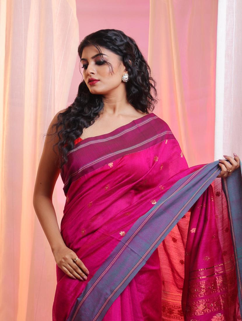 women self design southern silk saree with blouse - 22043399 - Standard Image - 2
