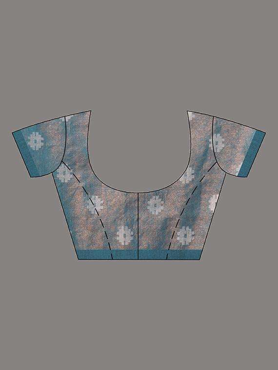 women self design handloom saree with blouse - 22043491 -  Standard Image - 2