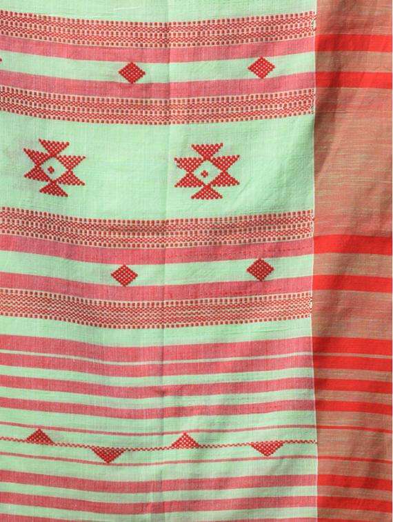 women self design handloom saree with blouse - 22043501 -  Standard Image - 2