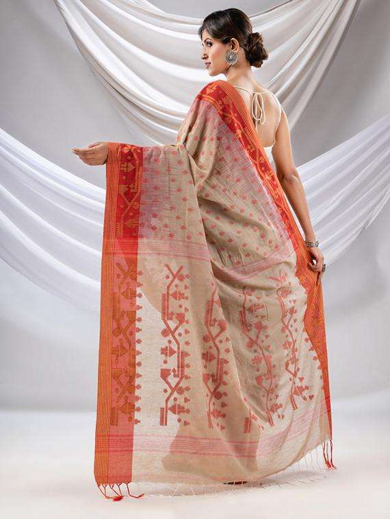 women self design handloom saree with blouse - 22043579 -  Standard Image - 2