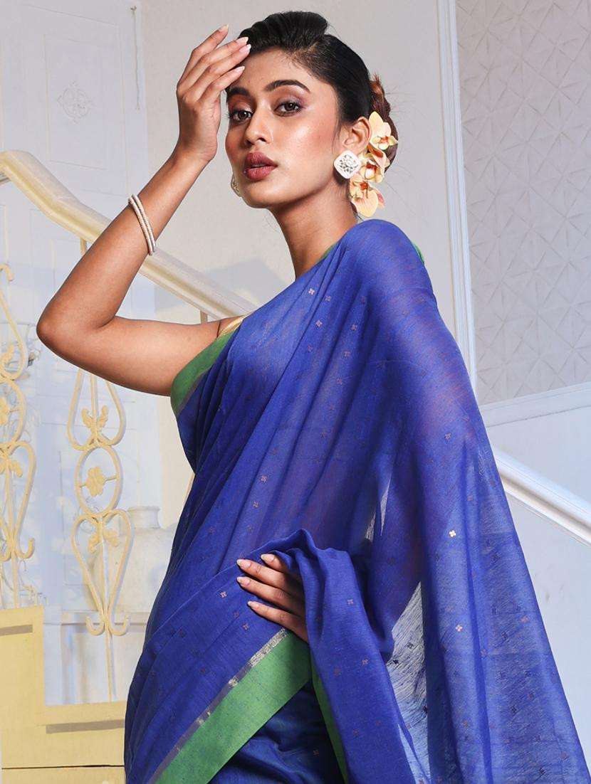 women self design handloom saree with blouse - 22043615 -  Standard Image - 2