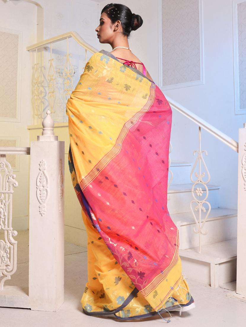women self design handloom saree with blouse - 22043621 -  Standard Image - 2