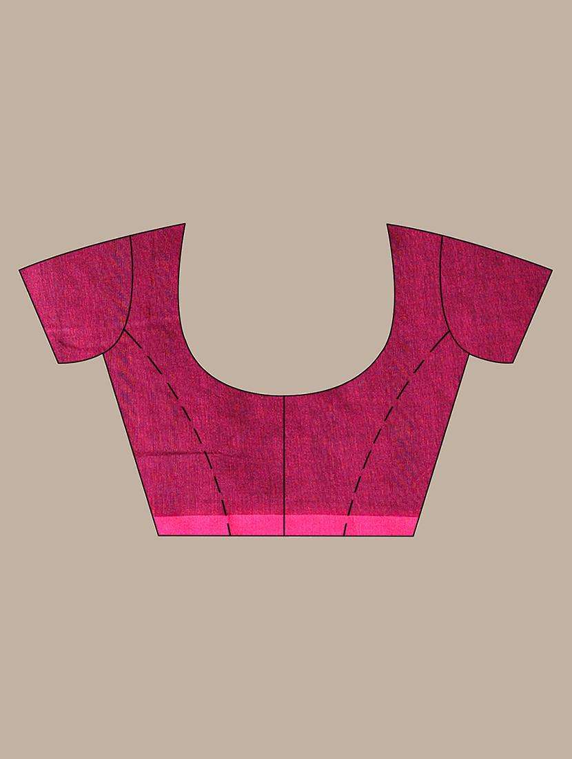 women striped handloom saree with blouse - 22043683 -  Standard Image - 2