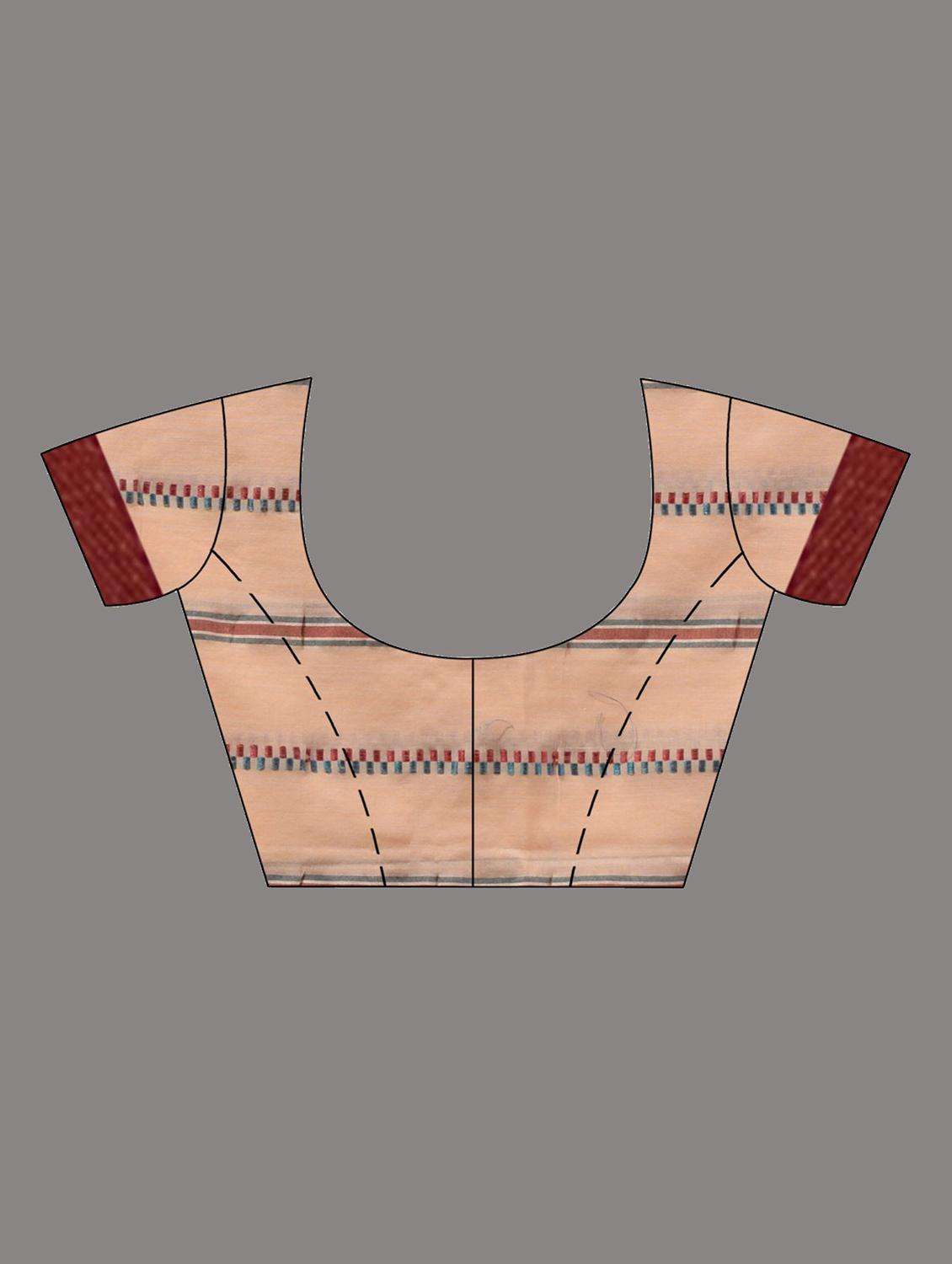 women self design handloom saree with blouse - 22043784 -  Standard Image - 2