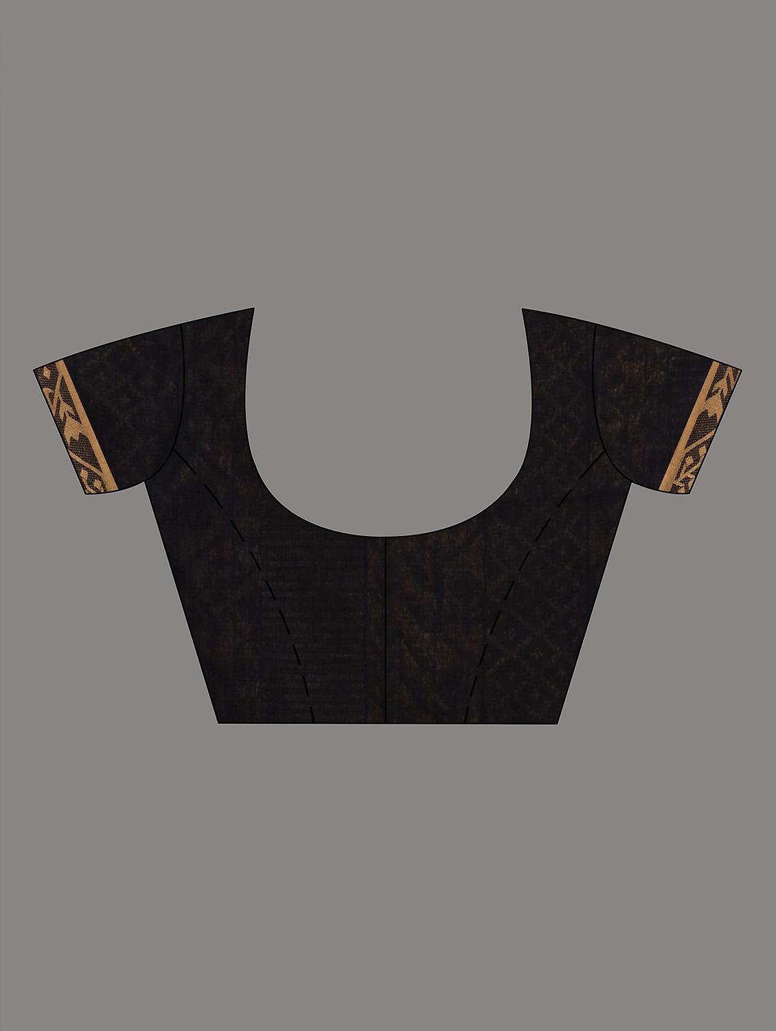 women self design handloom saree with blouse - 22043809 - Standard Image - 2
