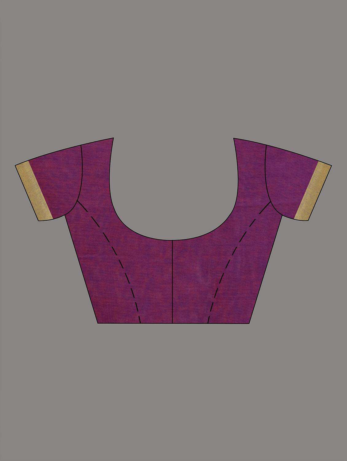 women solid half and half saree with blouse - 22043821 -  Standard Image - 2