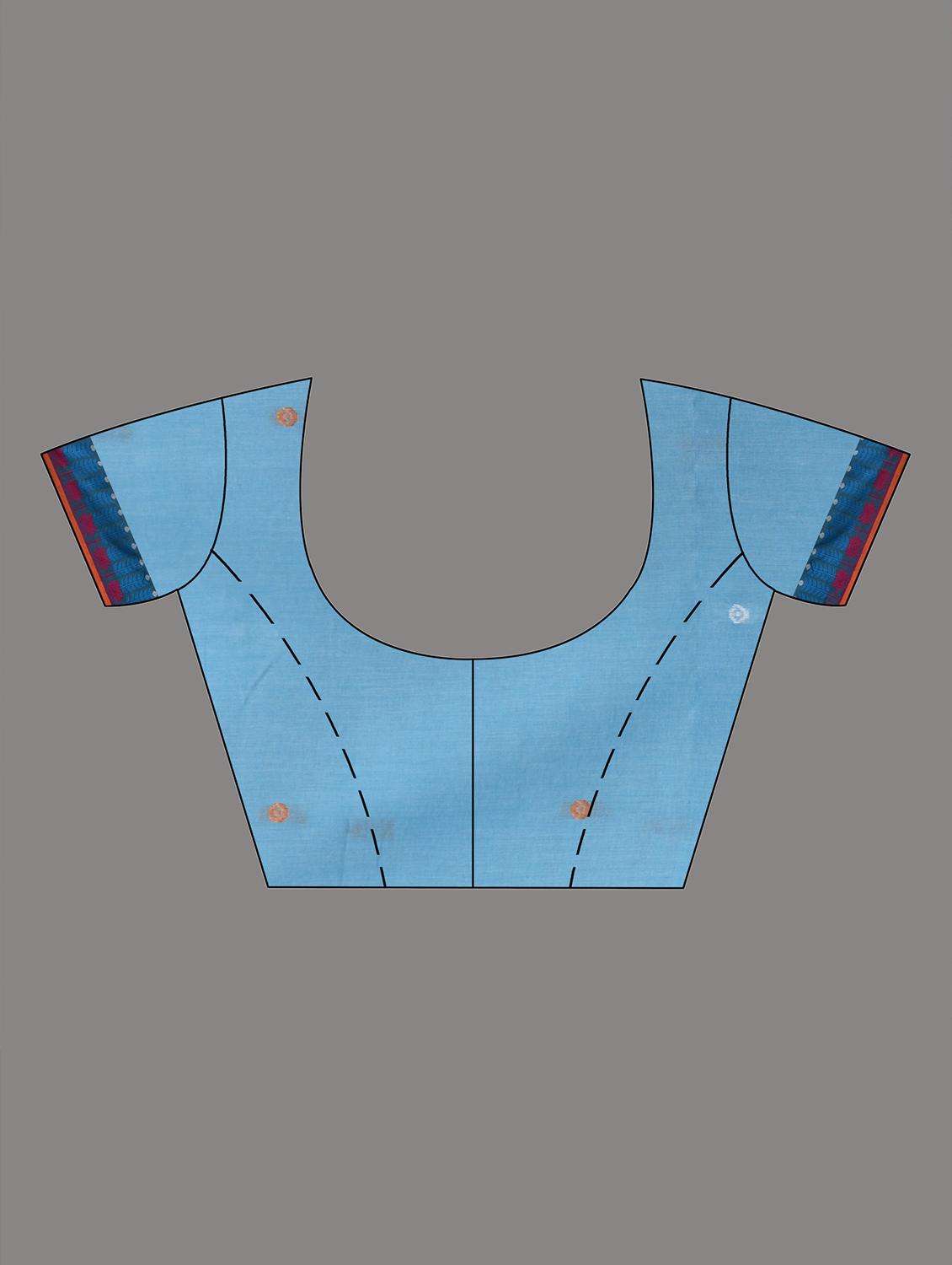 women self design handloom saree with blouse - 22043847 -  Standard Image - 2