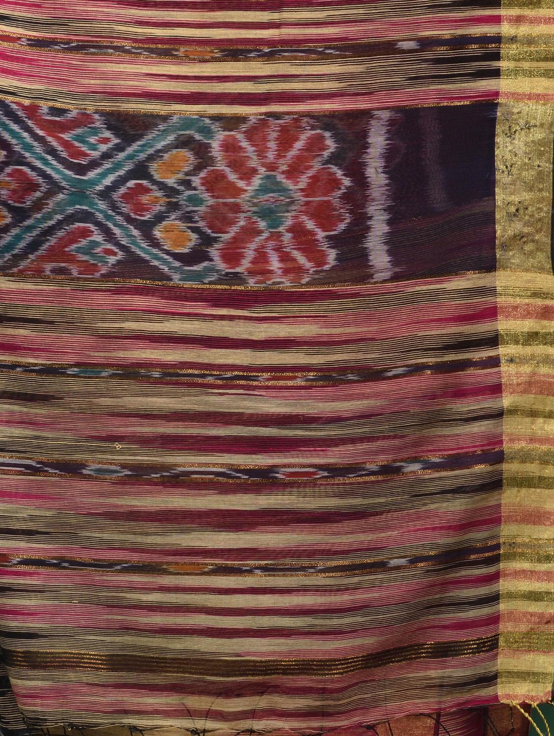 women self design handloom saree with blouse - 22043858 - Standard Image - 2