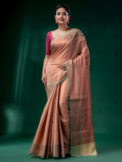 women self design southern silk saree with blouse - 22043919 - Standard Image - 0