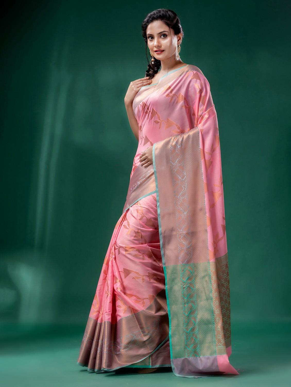 women self design banarasi saree with blouse - 22043935 - Standard Image - 2