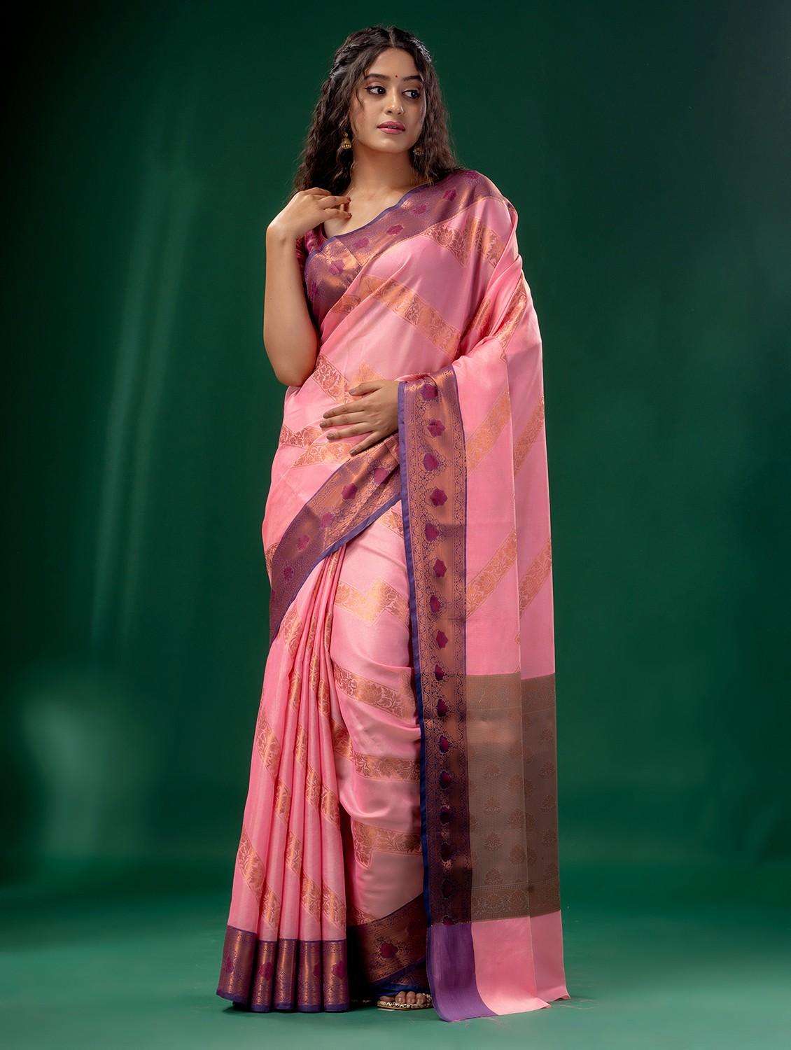 women self design banarasi saree with blouse - 22043940 -  Standard Image - 2
