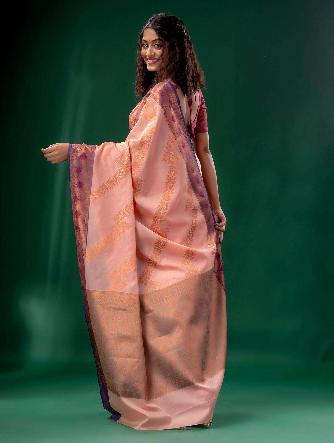 women self design banarasi saree with blouse - 22043943 -  Standard Image - 2