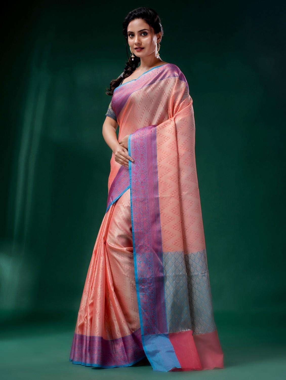 women self design banarasi saree with blouse - 22043952 -  Standard Image - 2
