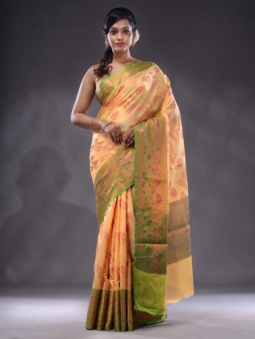 women self design bordered saree with blouse - 22044065 -  Standard Image - 0
