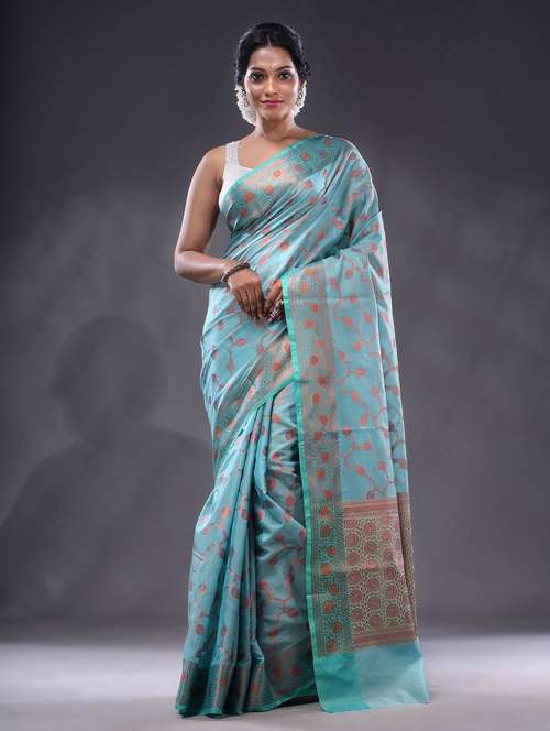 women self design bordered saree with blouse - 22044069 -  Standard Image - 0