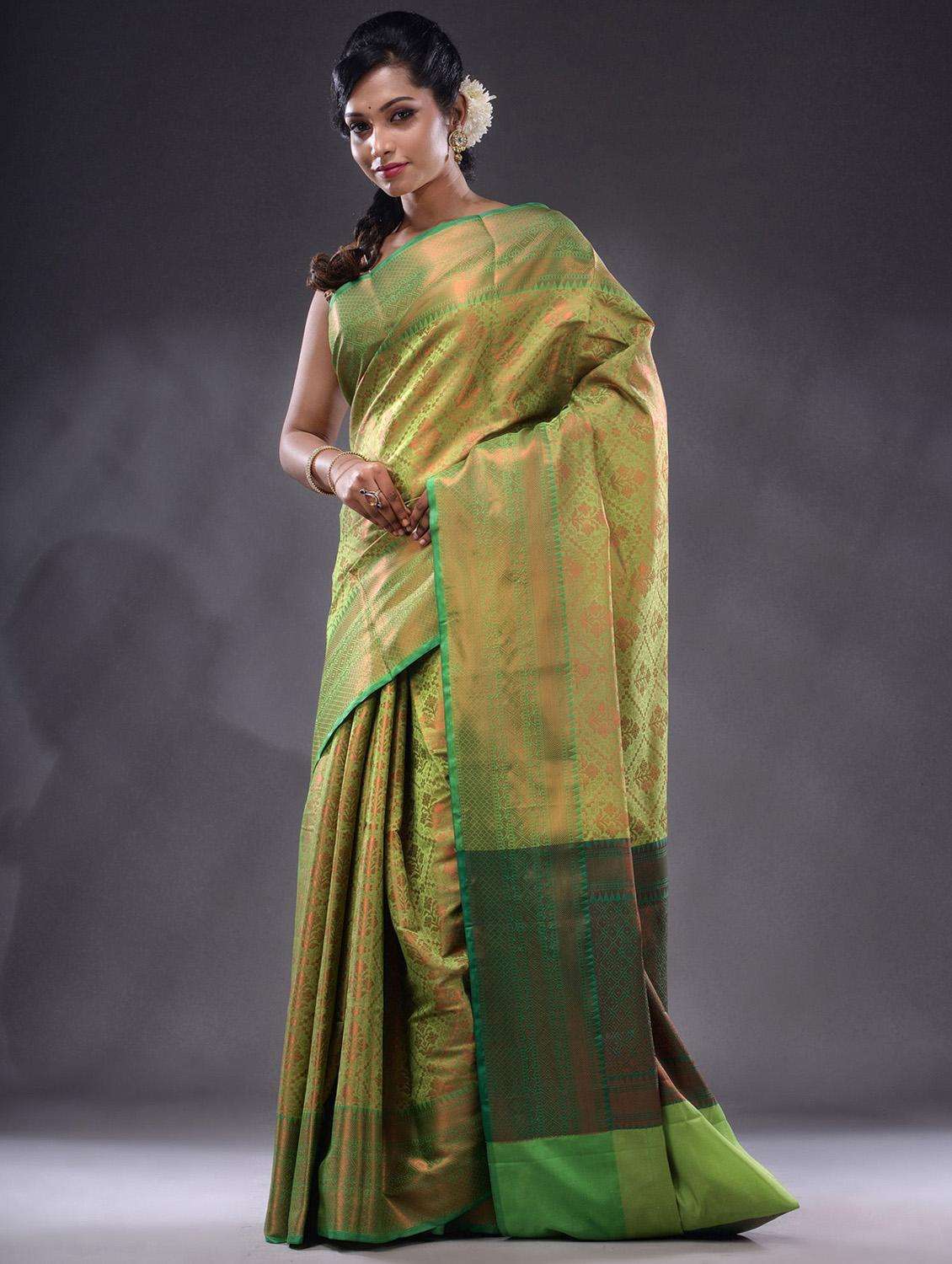 women self design banarasi saree with blouse - 22044085 -  Standard Image - 2