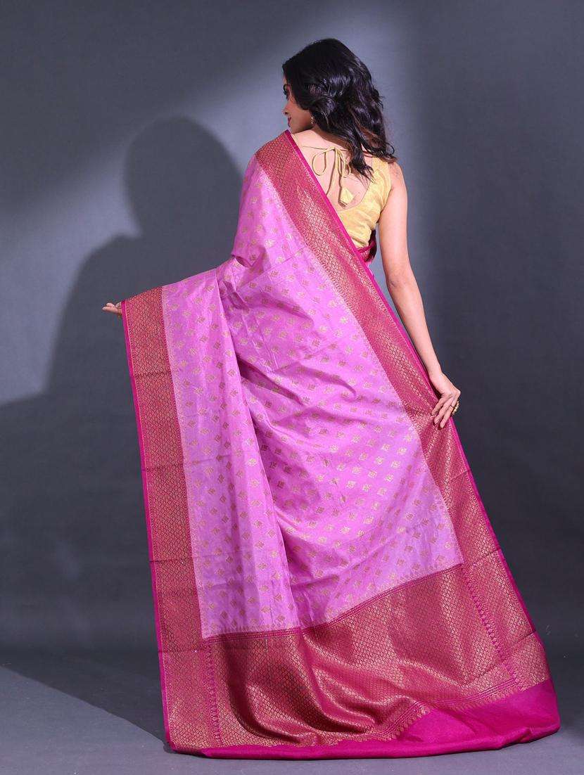 women self design bordered saree with blouse - 22044171 - Standard Image - 2