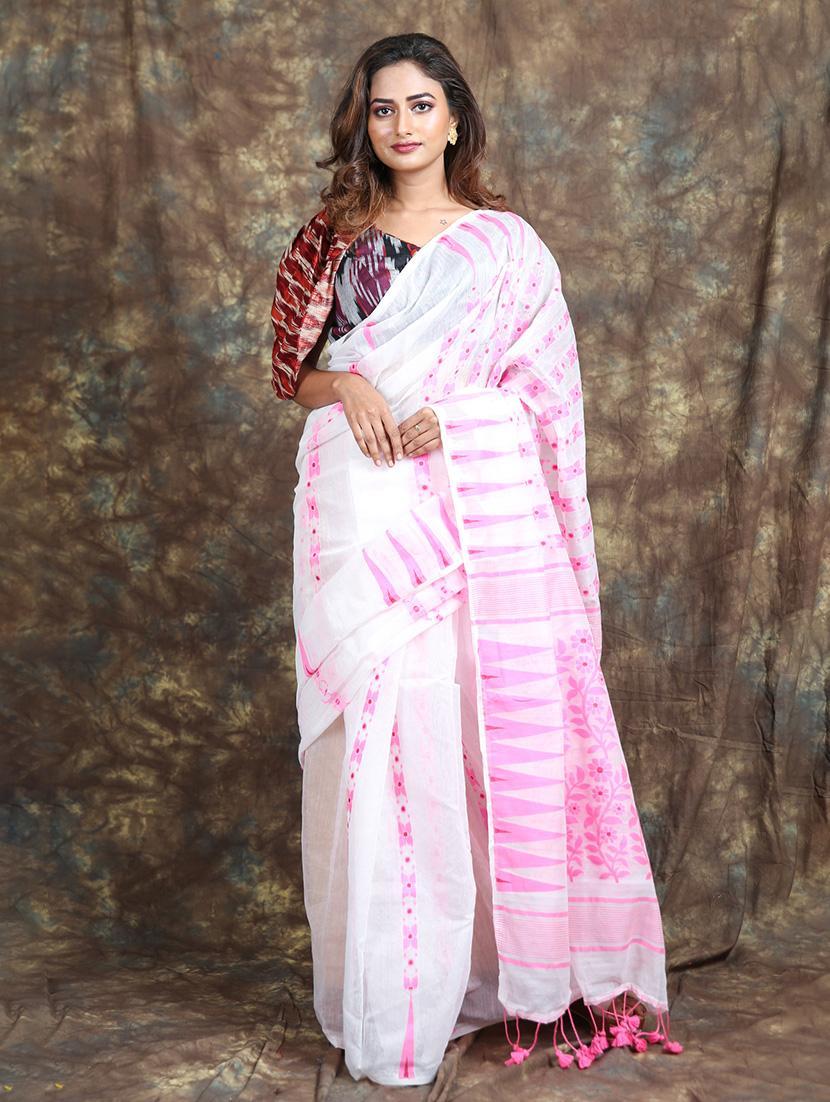 women self design handloom saree - 22045707 - Zoom Image - 0