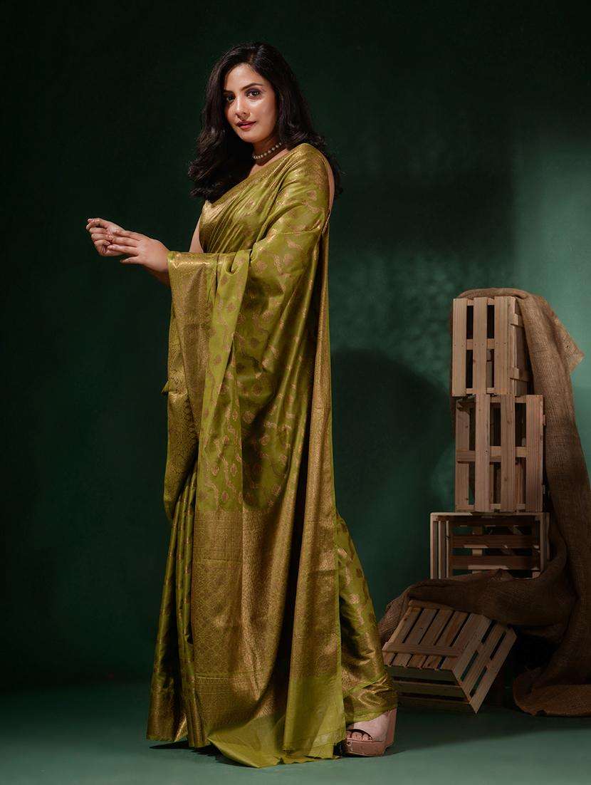 women self design banarasi saree with blouse - 22045806 -  Standard Image - 2