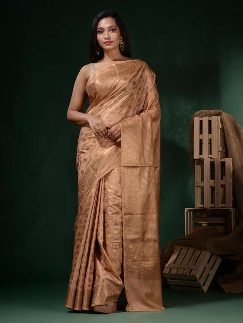 women self design banarasi saree with blouse - 22045808 -  Standard Image - 0