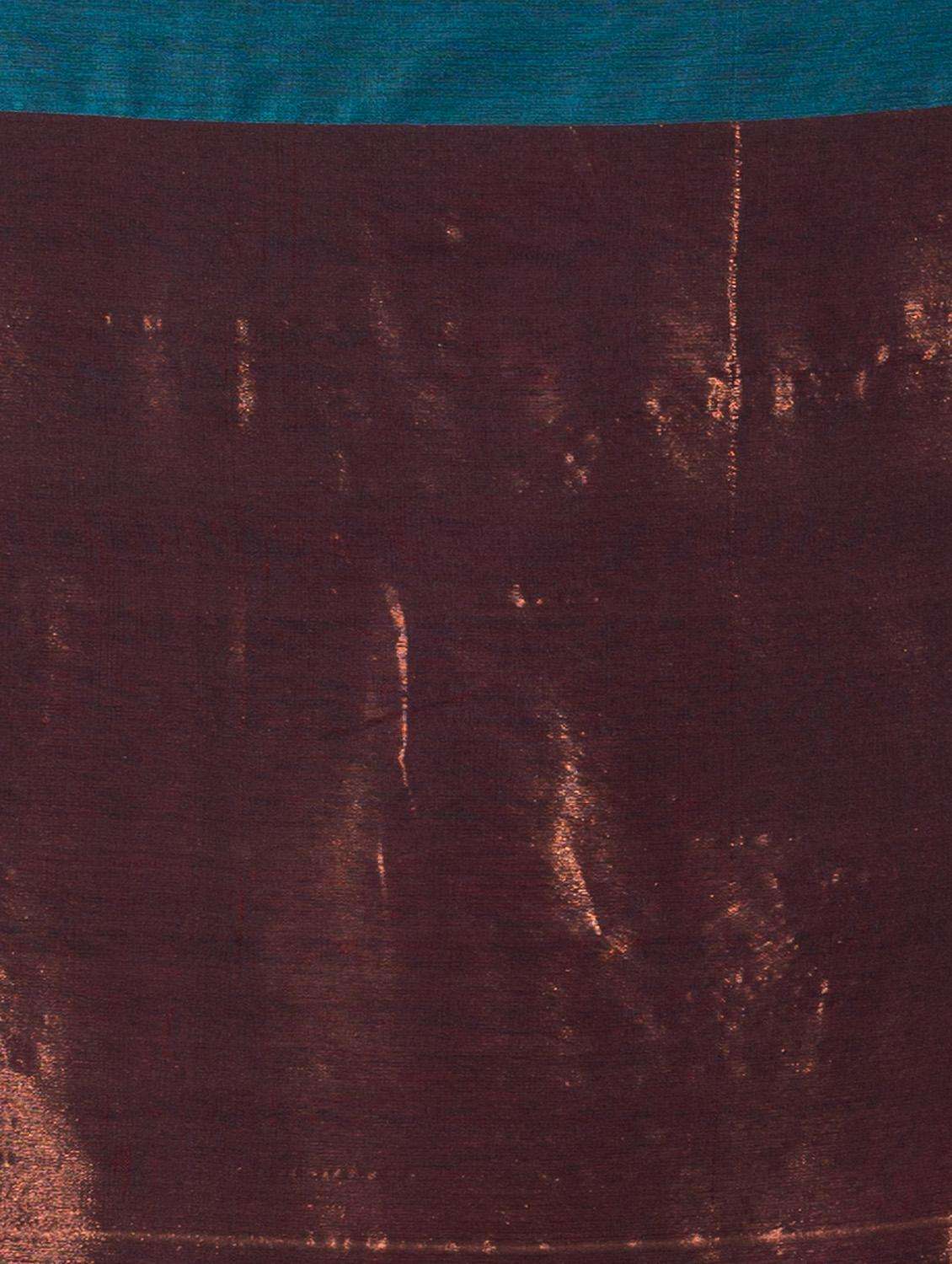 women solid handloom saree with blouse - 22045844 -  Standard Image - 2