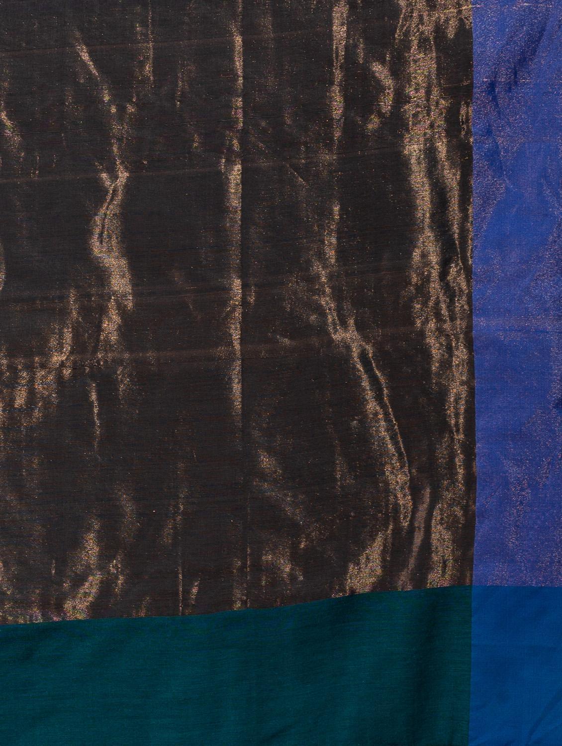 women solid handloom saree with blouse - 22045849 - Standard Image - 2