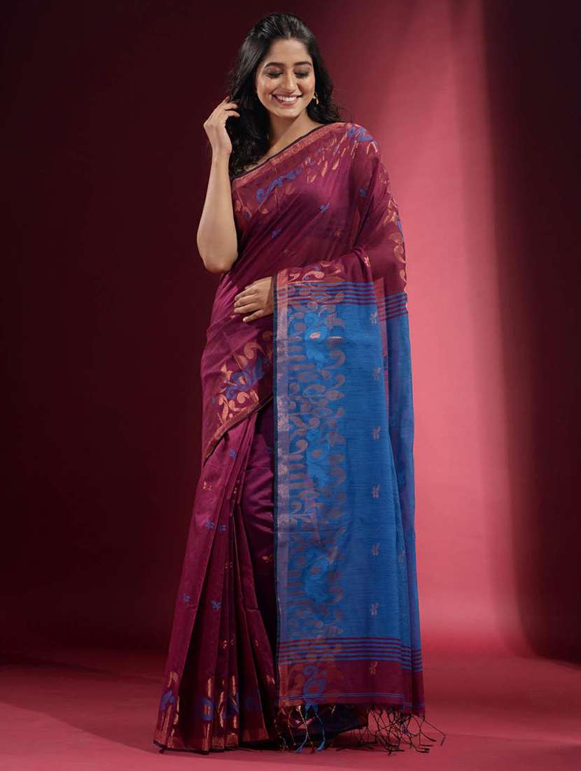 women self design southern silk saree with blouse - 22045962 -  Standard Image - 2