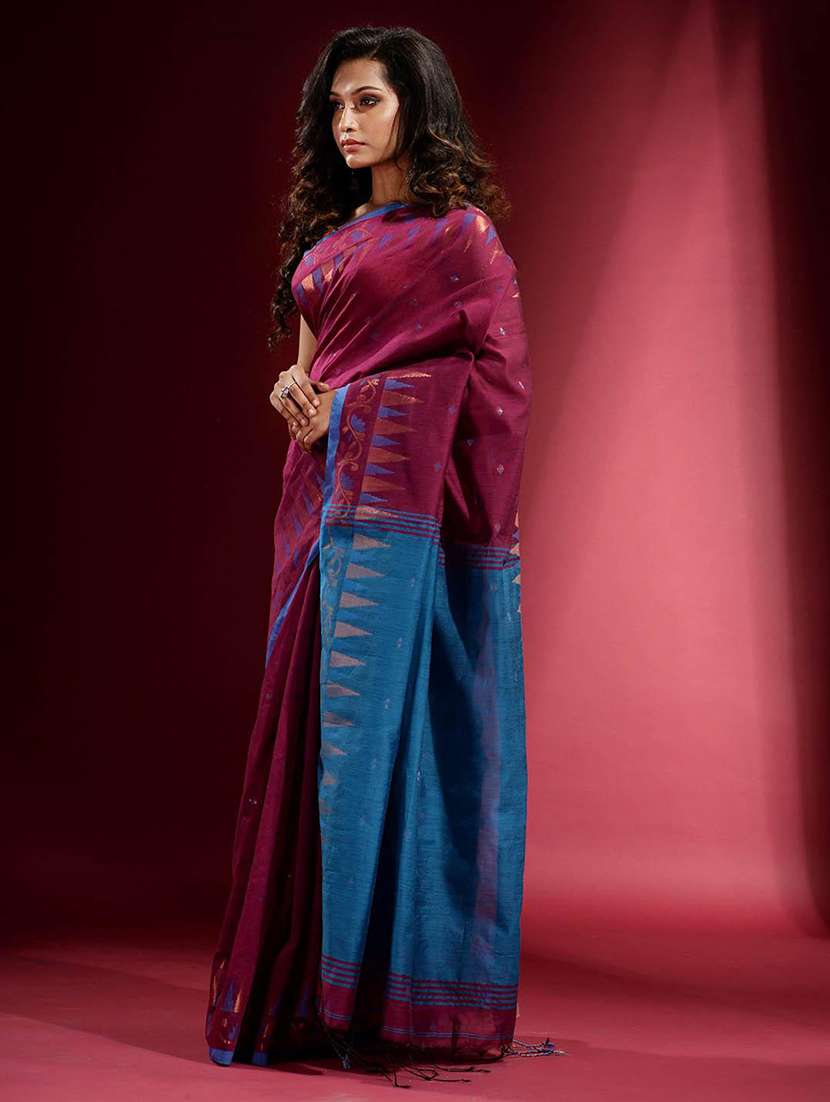 women self design southern silk saree with blouse - 22045964 -  Standard Image - 2