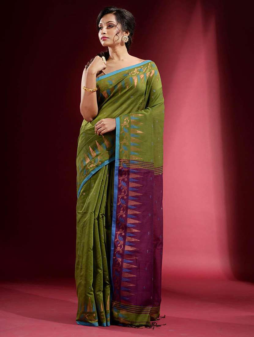 women self design southern silk saree with blouse - 22045966 -  Standard Image - 2