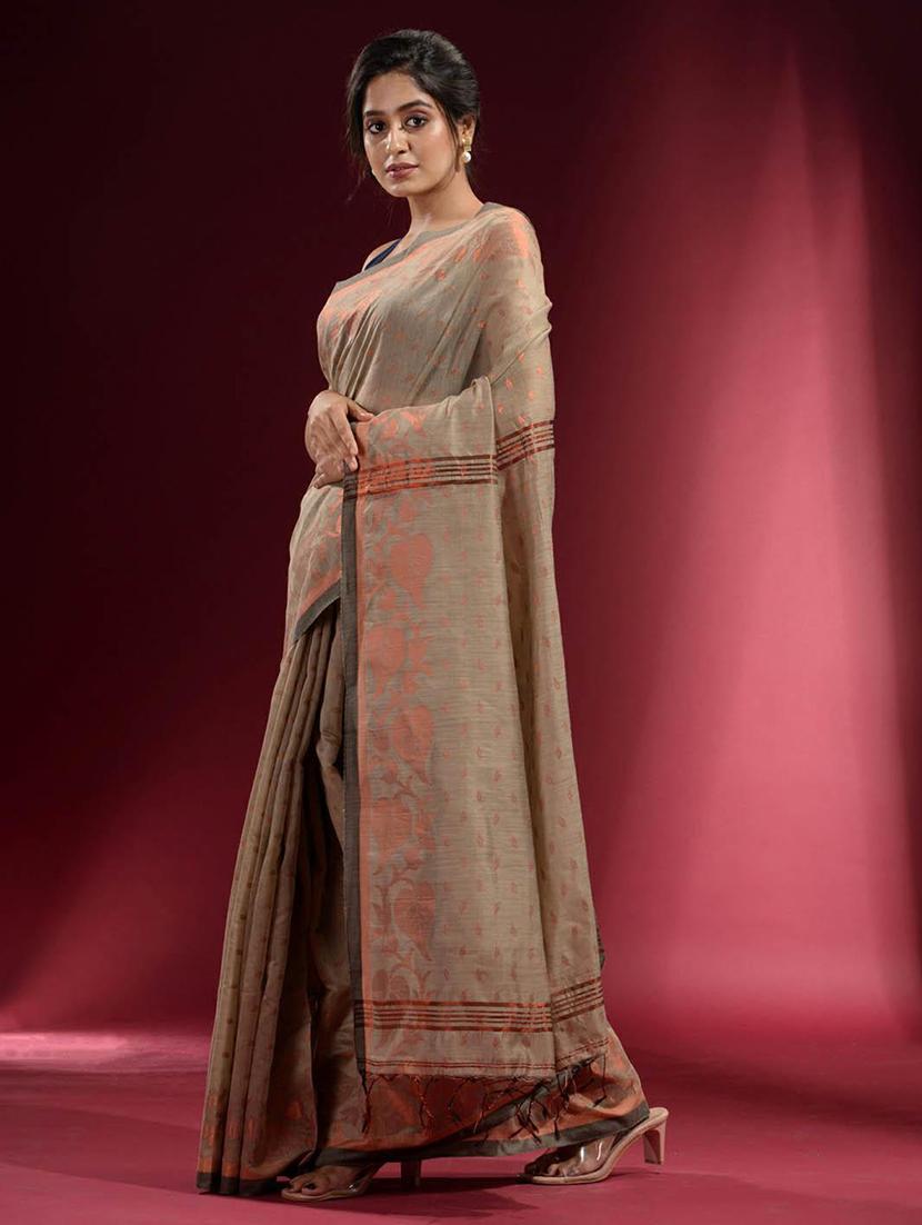 women self design southern silk saree with blouse - 22045970 - Standard Image - 2
