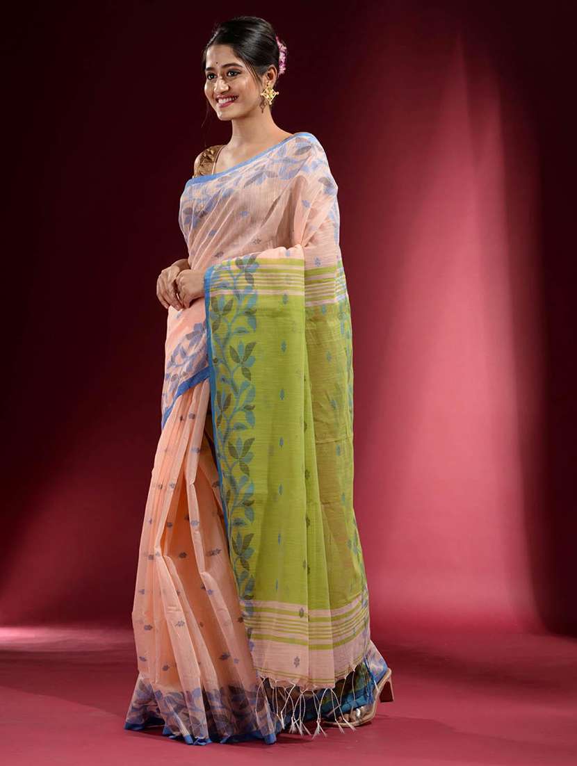 women self design handloom saree with blouse - 22046000 -  Standard Image - 2