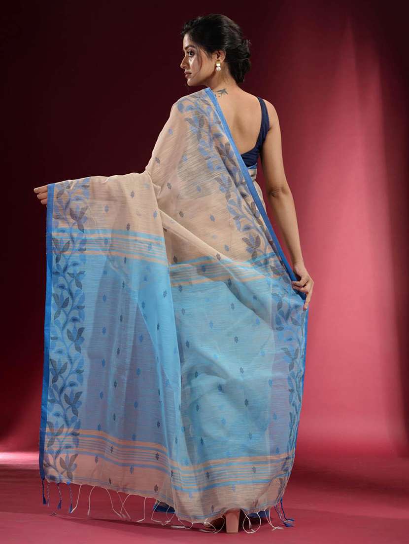 women self design handloom saree with blouse - 22046001 -  Standard Image - 2
