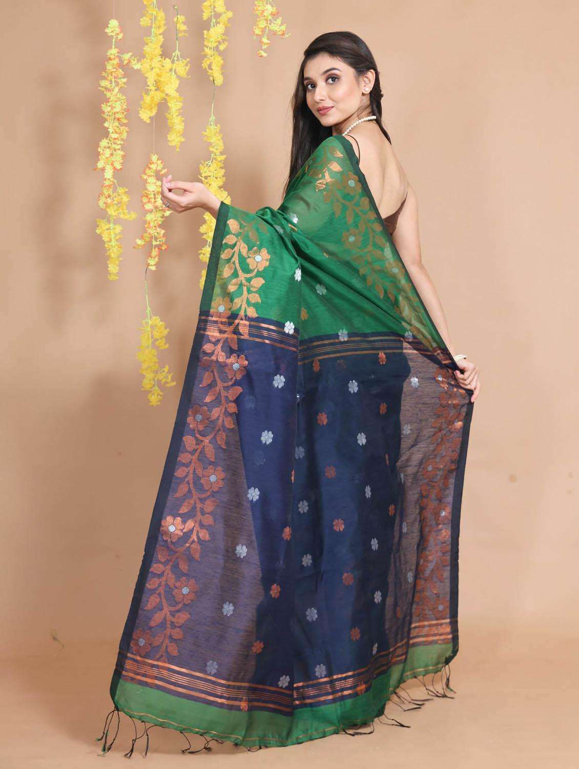 women self design bordered saree with blouse - 22046042 -  Standard Image - 2