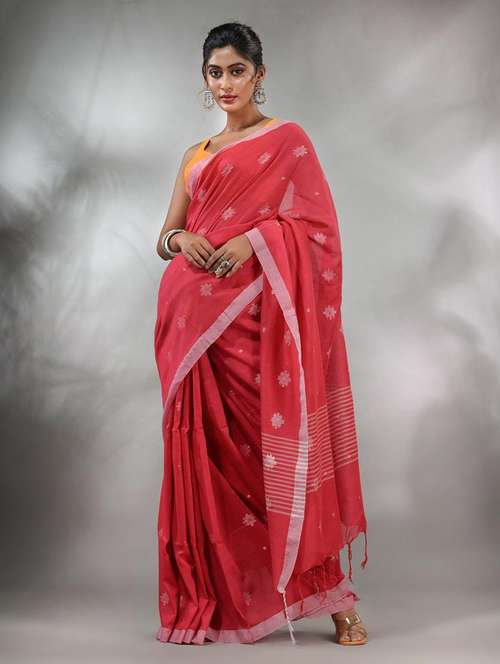 women self design handloom saree with blouse - 22046071 -  Standard Image - 0