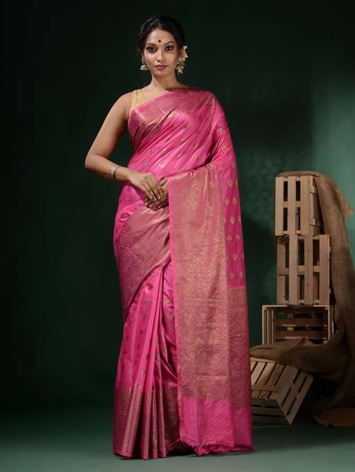 women self design banarasi saree with blouse - 22046187 -  Standard Image - 0