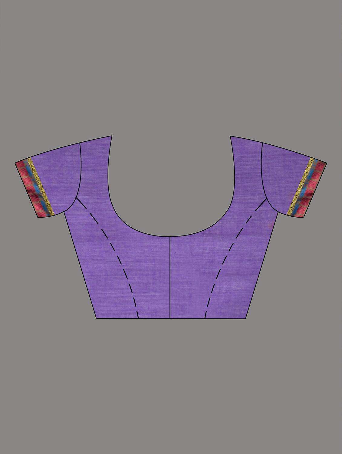 women self design handloom saree with blouse - 22046212 -  Standard Image - 2