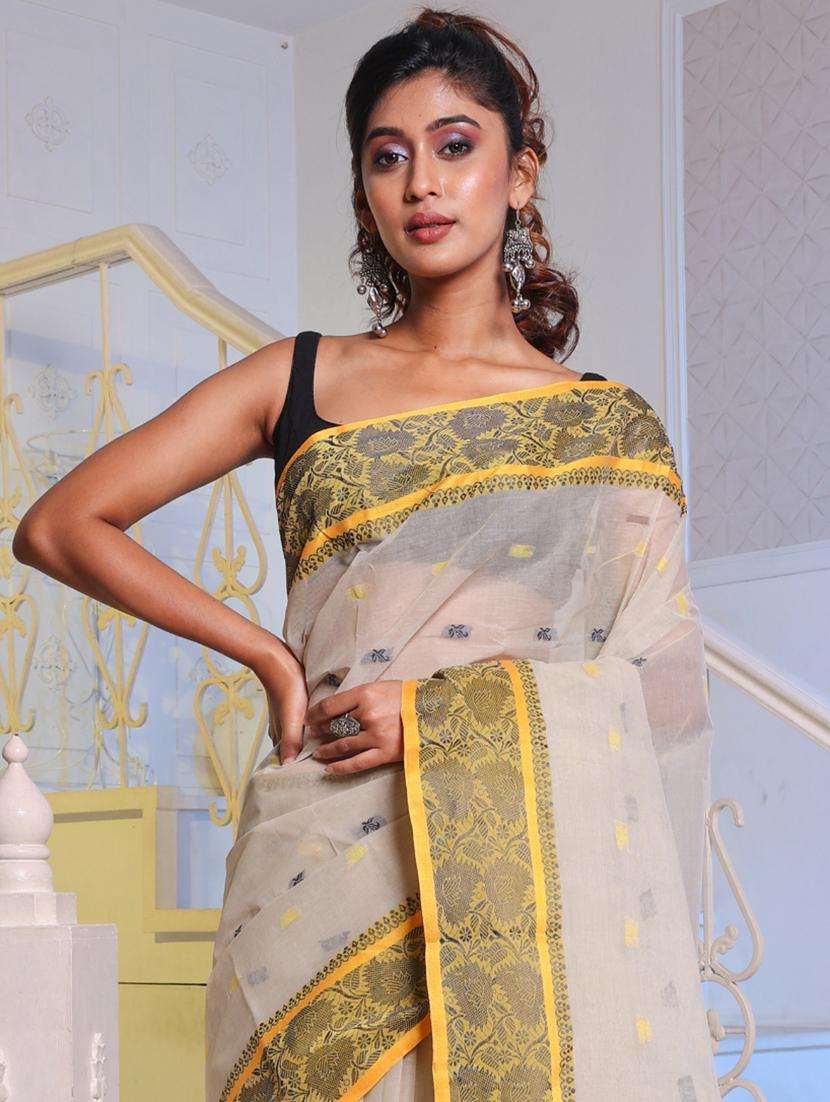 women self design handloom saree - 22046226 -  Standard Image - 2