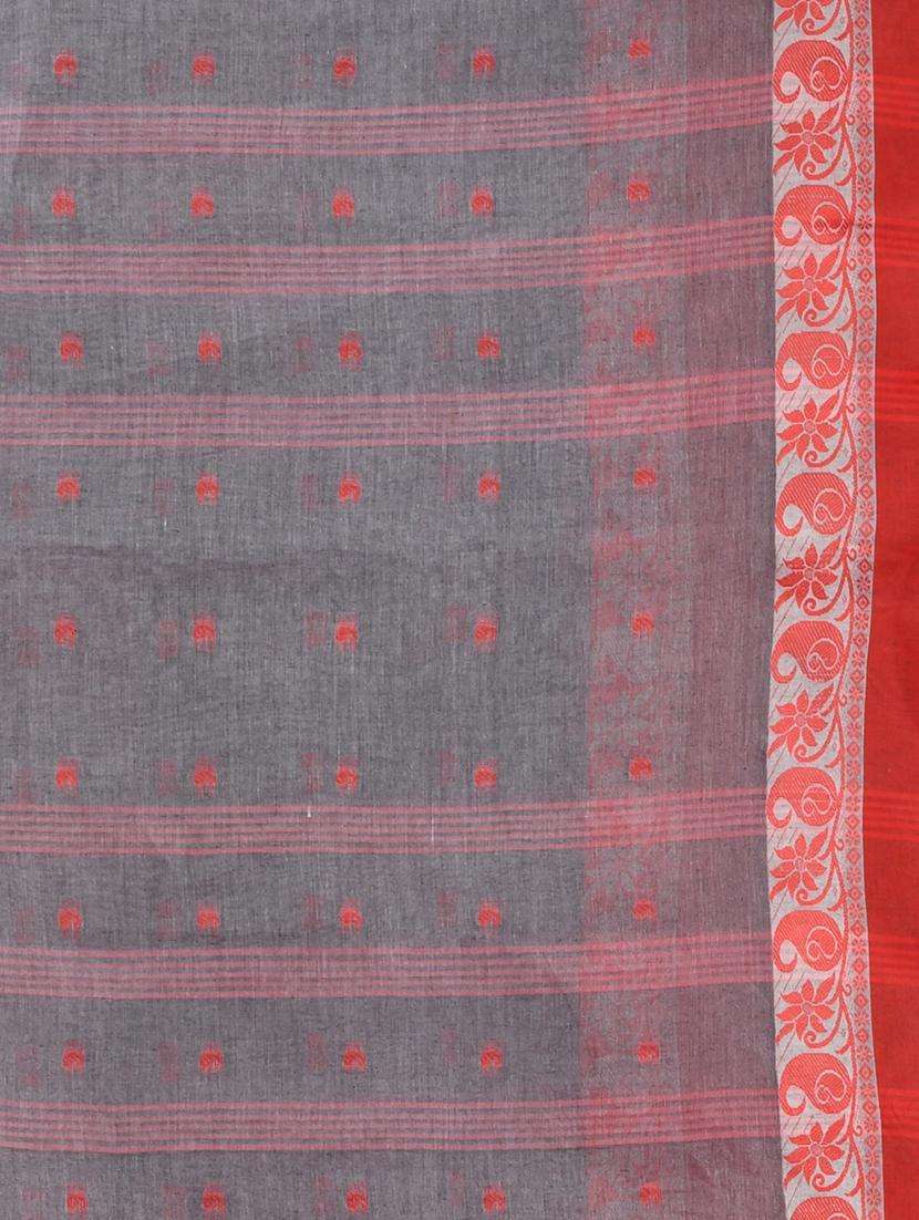 women self design tant saree - 22046339 -  Standard Image - 2