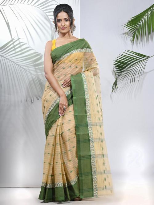 women self design tant saree - 22046353 - Standard Image - 0
