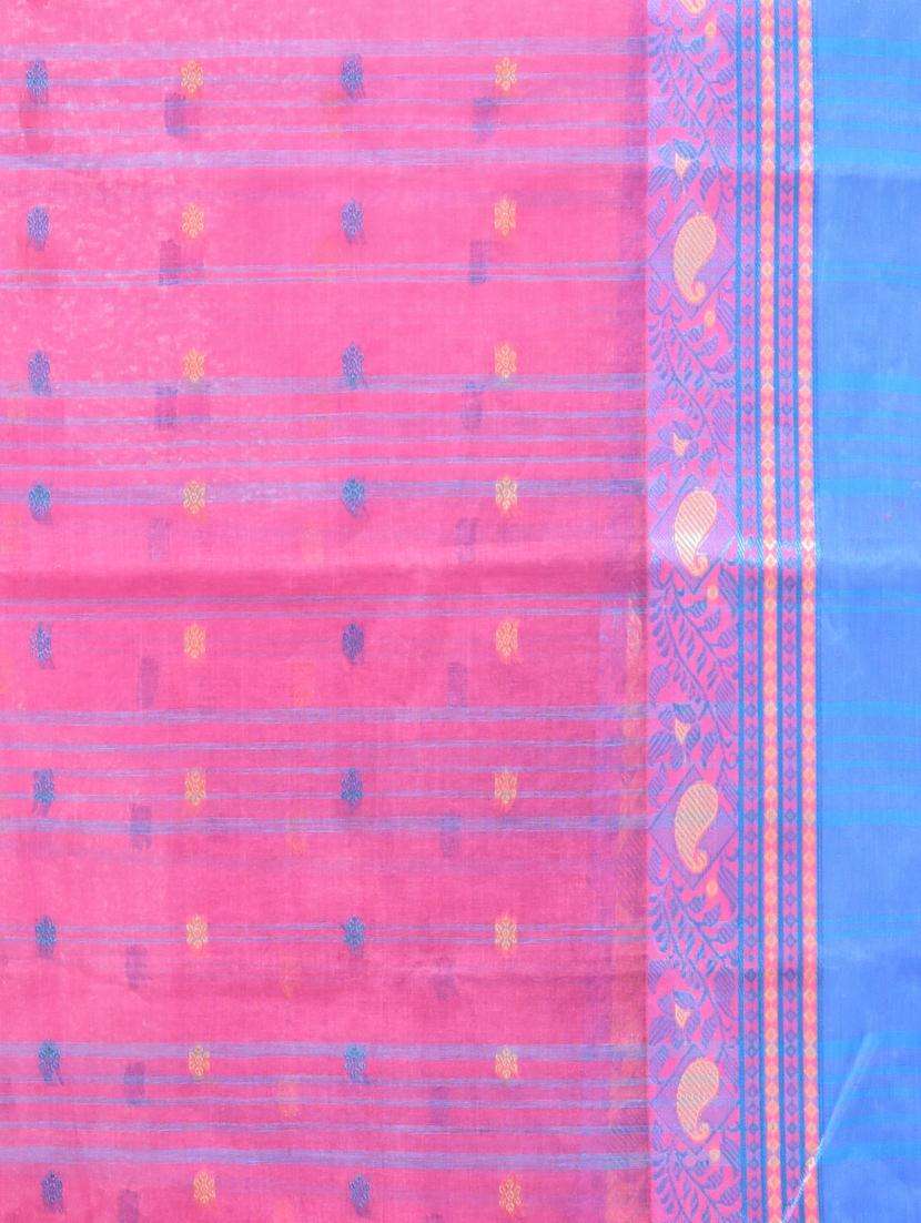 women self design tant saree - 22046354 -  Standard Image - 2