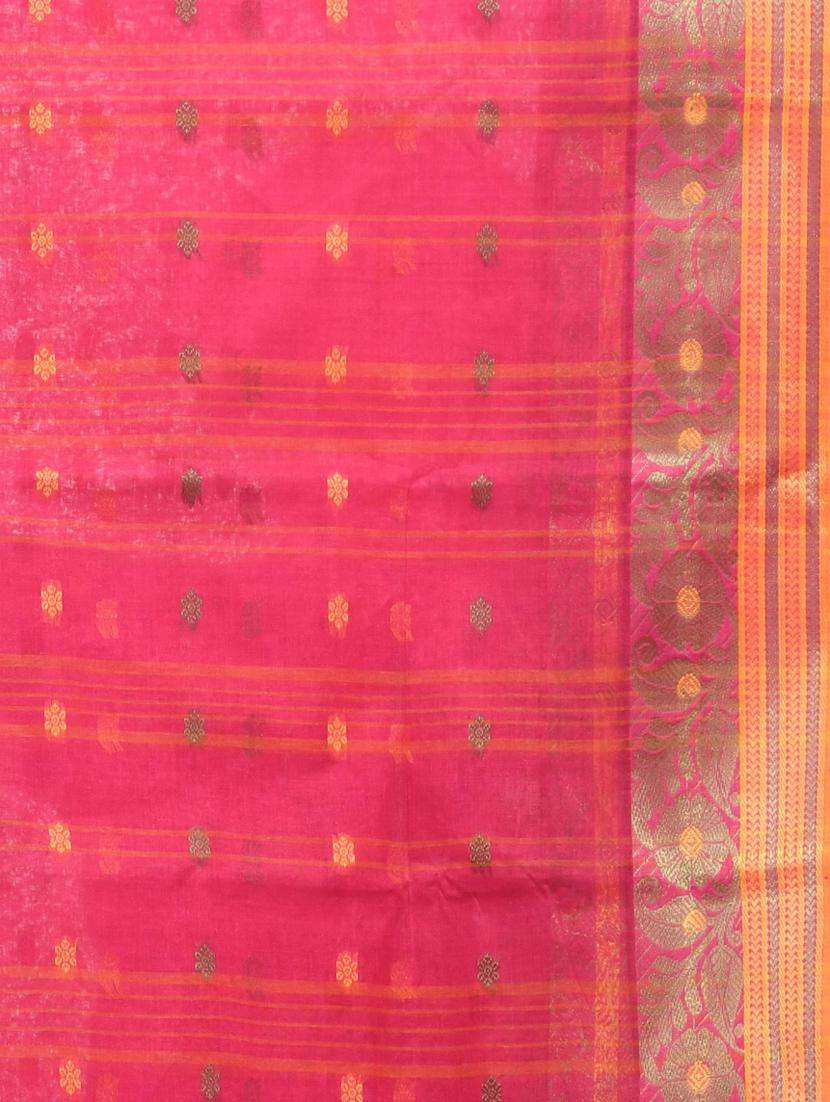 women self design tant saree - 22046355 -  Standard Image - 2