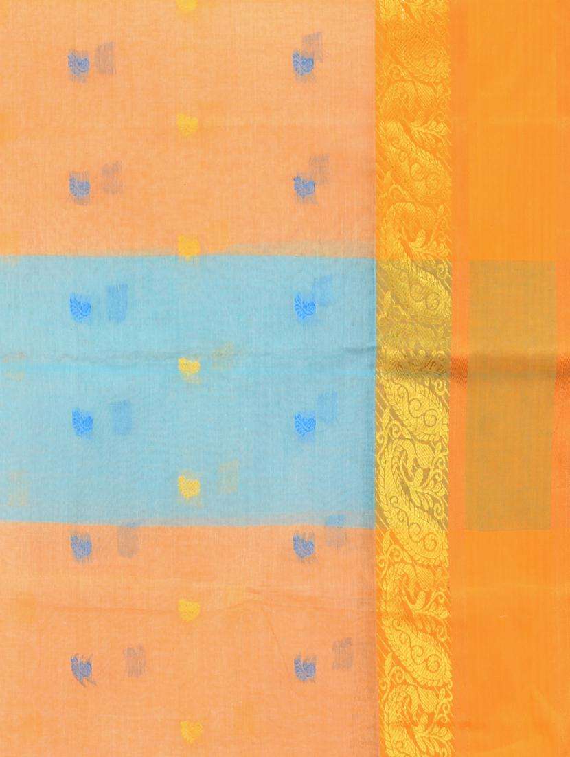 women self design tant saree - 22046359 -  Standard Image - 2