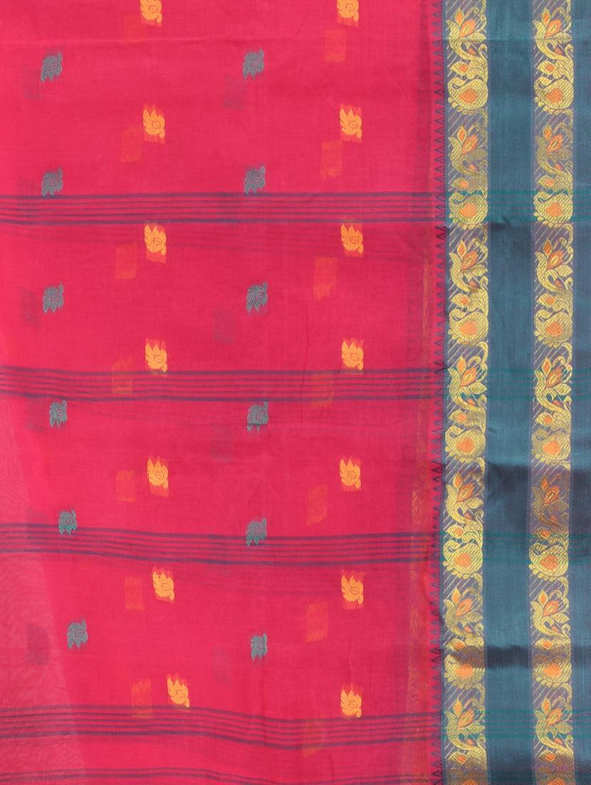 women self design tant saree - 22046367 - Standard Image - 2