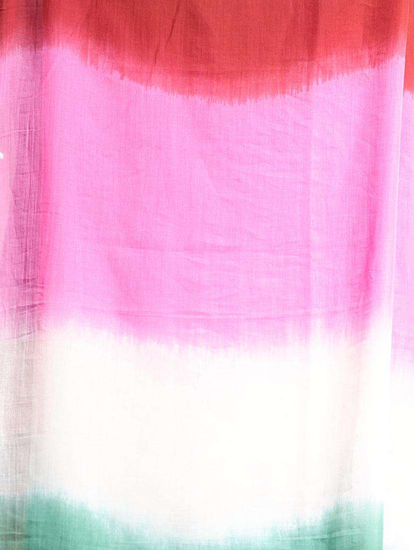 women tie & dye printed saree - 22046387 - Standard Image - 2