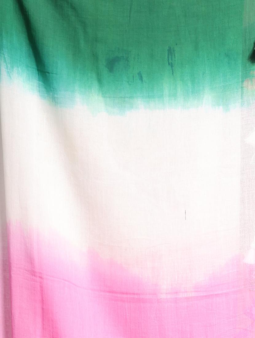 women tie & dye printed saree - 22046390 - Standard Image - 2