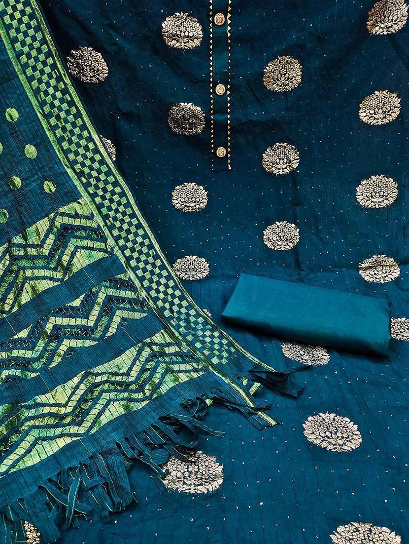 women self design embellished unstitched suit set - 22047849 -  Standard Image - 2