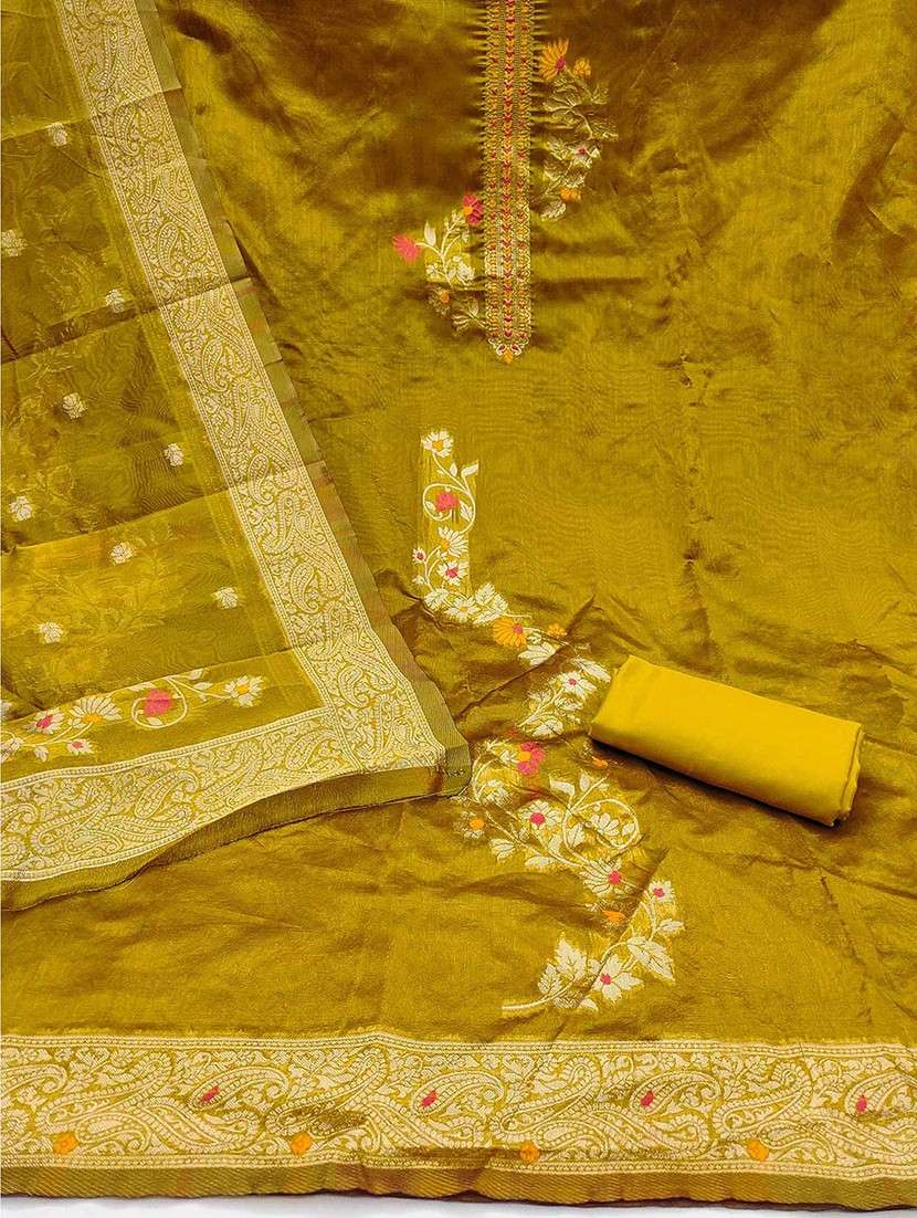 women self design unstitched suit set - 22047884 - Standard Image - 2