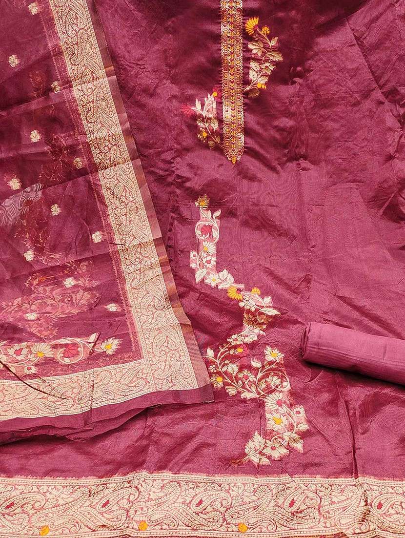 women self design unstitched suit set - 22047886 -  Standard Image - 2