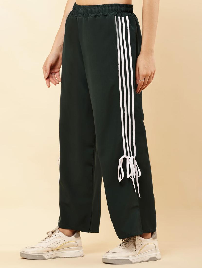 women tapered mid rise relaxed fit track pant - 22048038 - Standard Image - 2