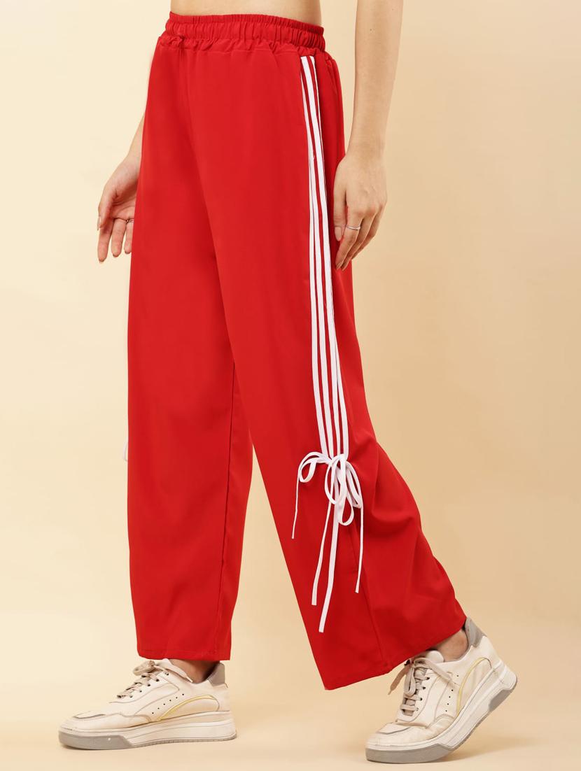 women tapered mid rise relaxed fit track pant - 22048040 - Standard Image - 2